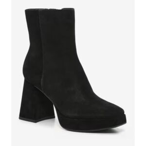 Dolce Vita Gracie black suede platform boots size 6.5